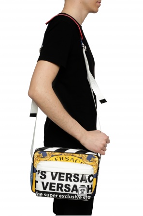 Torba na ramię z logo, zdjęcie 2 Torba na ramię z logo od Versace